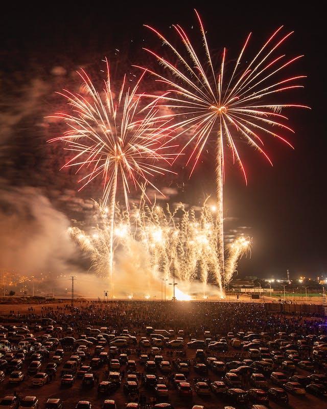 Image of Motor show Fireworks