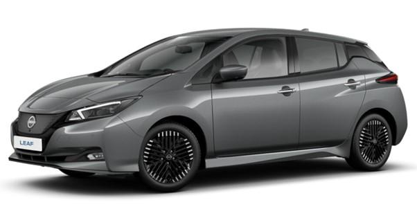 New Nissan Leaf 2024 in Gun Metallic Paint