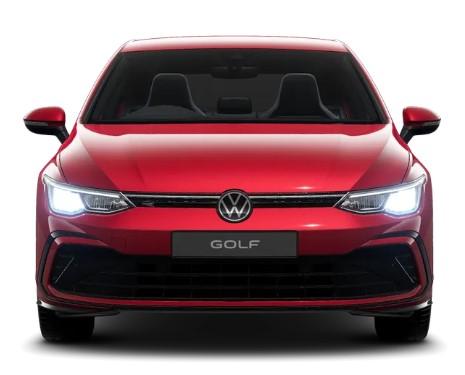 New Volkswagen Golf 8 2024 Model In Kings Red - Front