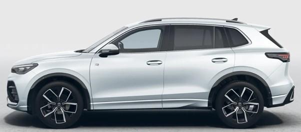 New Volkswagen Tiguan 2024 in Oyster White