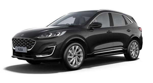 Image of a Ford Kuga in Agate Black Paint 2024 Model