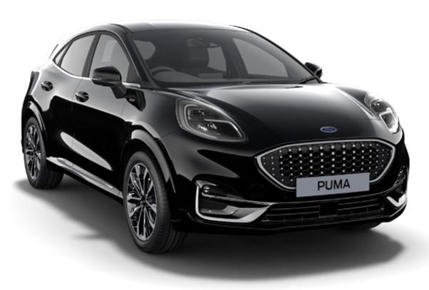 Image of a Ford Puma in Agate Black