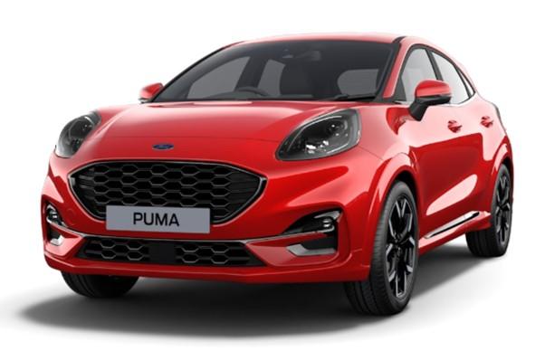 Image of a Ford Puma 2024 in Fantastic Red
