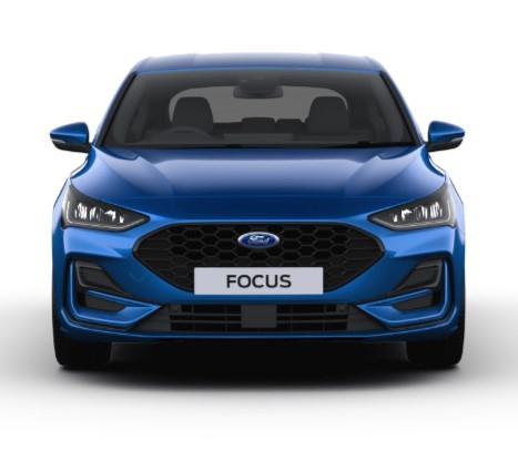New Ford Focus 2024 in Desert Island Blue Paint