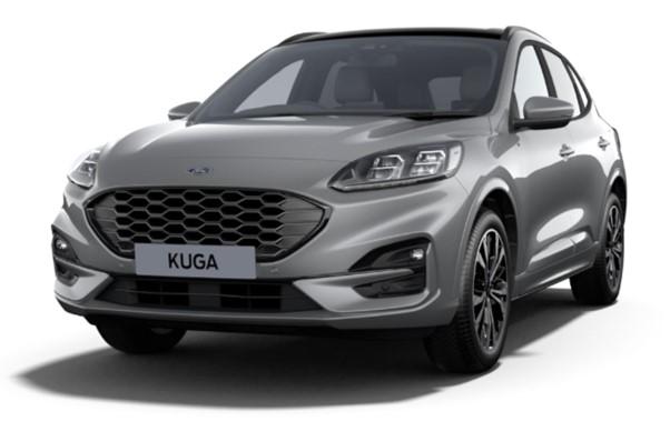 Image of a New Ford Kuga in Solar Silver 2024 Model