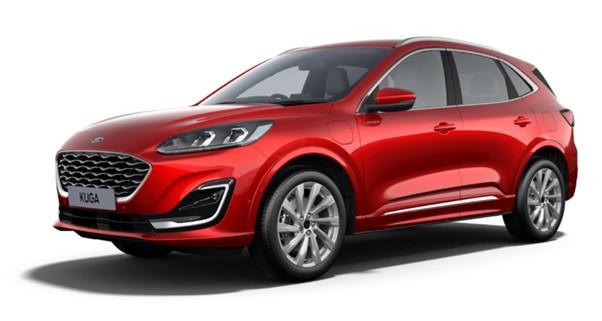 New Ford Kuga in Lucid Red