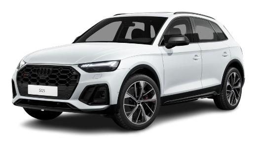 New Audi Q5 in Glacier White Paint