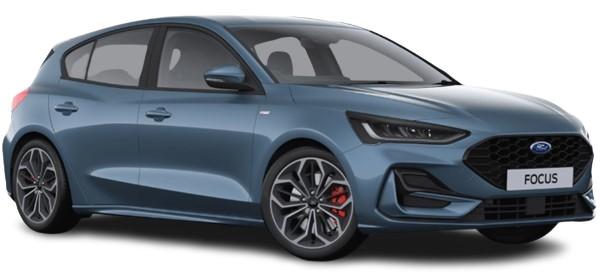 New Ford Focus ST-Line X 2024 in Chrome Blue Paint