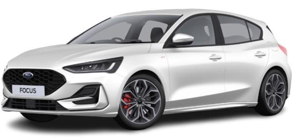 New Ford Focus ST-Line X in Frozen White Paint