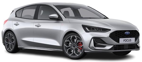 New Ford Focus 2024 ST-Line X in Moondust Silver