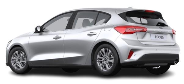 New Ford Focus Titanium in Moondust Silver - Rear View