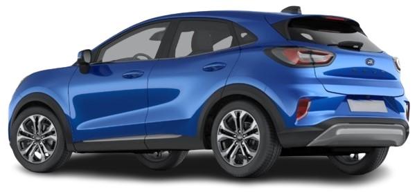 New Ford Puma Dessert Island Blue September 74 Plate.