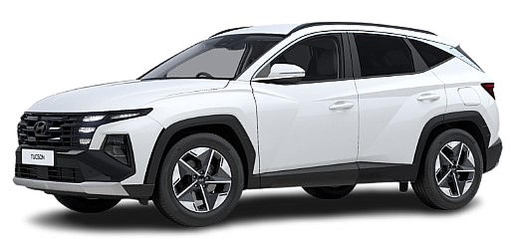 New Hyundai Tucson 2024 in Serenity White Paint