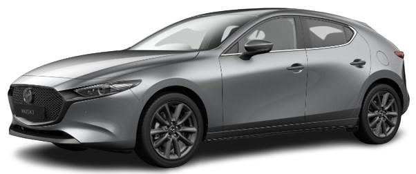 New Mazda 3 Exclusive-Line 2024 Model in Machine Grey Paint