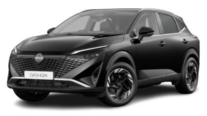 New Nissan Qashqai N-Connecta Model in Pearl Black