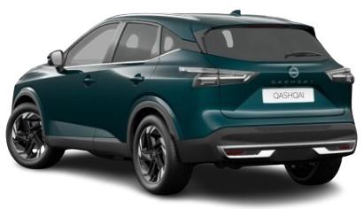 New Nissan Qashqai Tekna Plus in Ocean Green