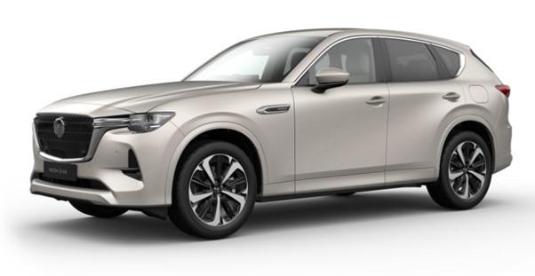 New Mazda CX-60 2024 Model in Platinum Quartz Paint