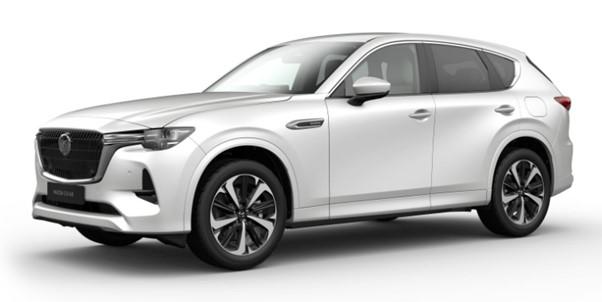 New Mazda CX-60 2024 Model in Rhodium White