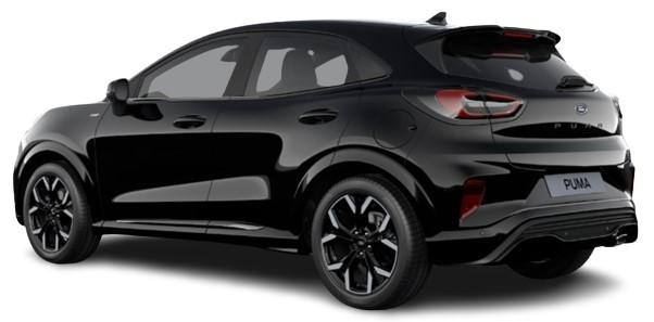 New Ford Puma Titanium on Agate Black - Rear View