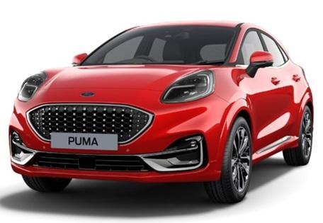 New Ford Puma ST-Line Model in Red