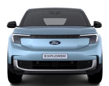 New Ford Explorer 2024 in Artic Blue Paint
