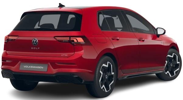 New Volkswagen Golf In Kings Red - Rear View