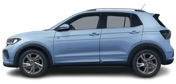 New Volkswagen T-Cross R-Line 2024 in Clear Blue
