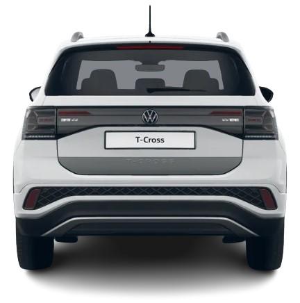 New Volkswagen T-Cross R-Line 2024 in Pure White Paint