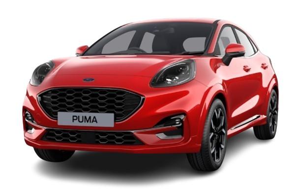 New Ford Puma 2024 in Fantastic Red Paint