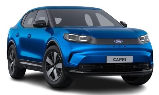 New Ford Capri 2024 in Blue My Mind (uk-car-discount.com)