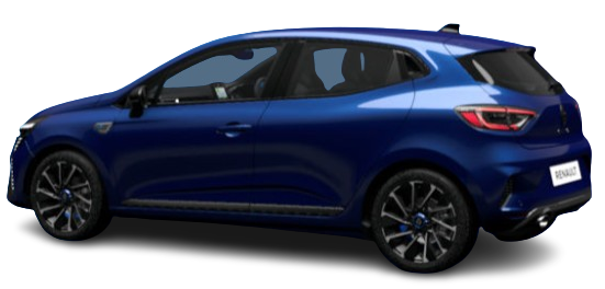 New Renault Clio 2024 in Iron Blue 1 (uk-car-discount.com)