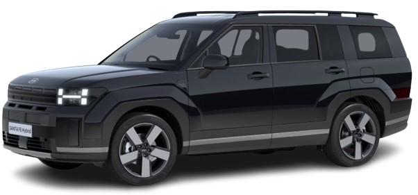 New Santa Fe Hybrid Premium Model - Abyss Black (uk-car-discount.com)