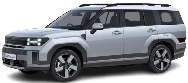 New Santa Fe Hybrid Premium Model - Typhoon Silver (uk-car-discount.com)