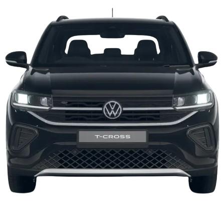 New Volkswagen T-Cross 2024 in Deep Black Paint