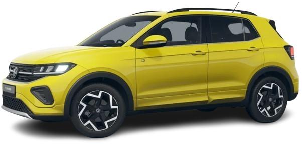 New Volkswagen T-Cross 2024 in Rubber Ducky Yellow (uk-car-discount.com)