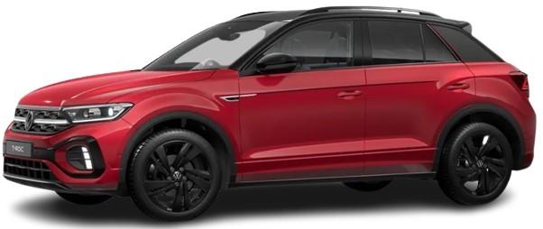 New Volkswagen T-Roc R-Line 2024 - Kings Red Black (uk-car-discount.com)