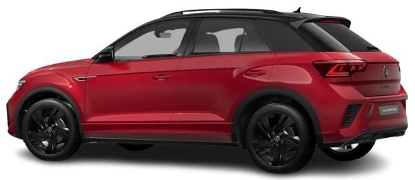 New Volkswagen T-Roc R-Line 2024 - Kings Red Black (uk-car-discount.com)