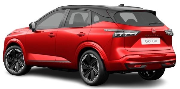 Nissan Qashqai N-Design 2024 in Fuji Sunset Red (uk-car-discount.com)