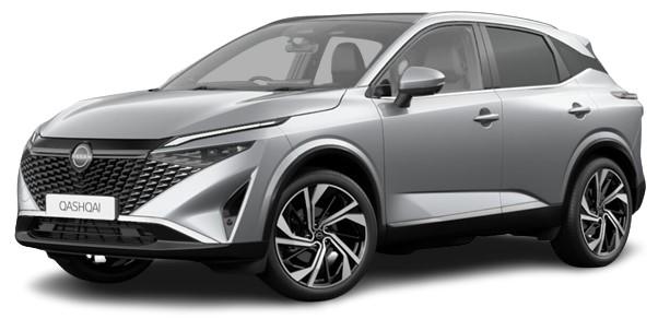 Nissan Qashqai Tekna+ 2024 in Blade Silver (uk-car-discount.com)
