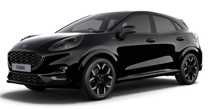 Ford Puma 2024 in Agate Black Paint