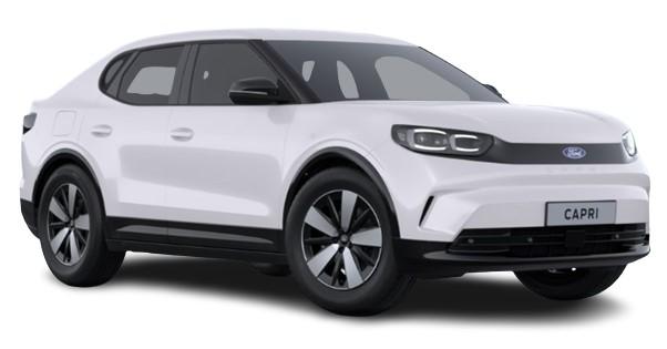 New Ford Capri 2025 Model in Frozen White