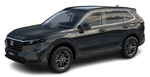New Honda CR-V in Black Paint 2025 Model - Side View