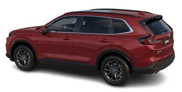 New Honda CR-V 2025 Model in Red Paint