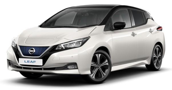 New Nissan Leaf 2024 in Storm White Paint