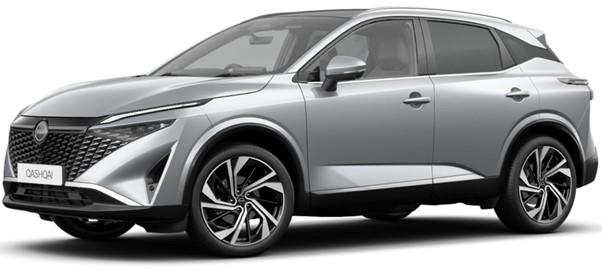 New Nissan Qashqai 2024 Model in Blade Silver