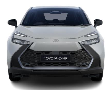 New Toyota C-HR 2024 Model in Silver Metallic