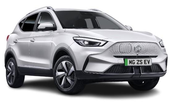 New MG ZS Trophy Long Range in Artic White Paint