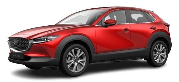 Mazda CX-30 Prime-Line in Soul Crystal Red Paint