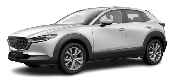 Mazda CX-30 Takumi Model In Ceramic White Paint