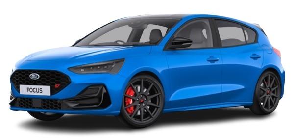 New Ford Focus In Azure Blue